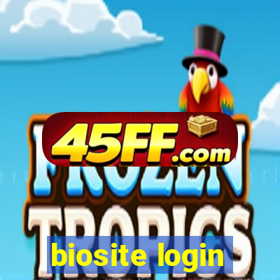 biosite login